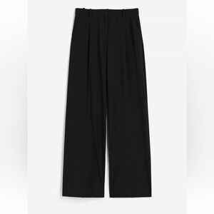H&M Black Wide-Leg trousers